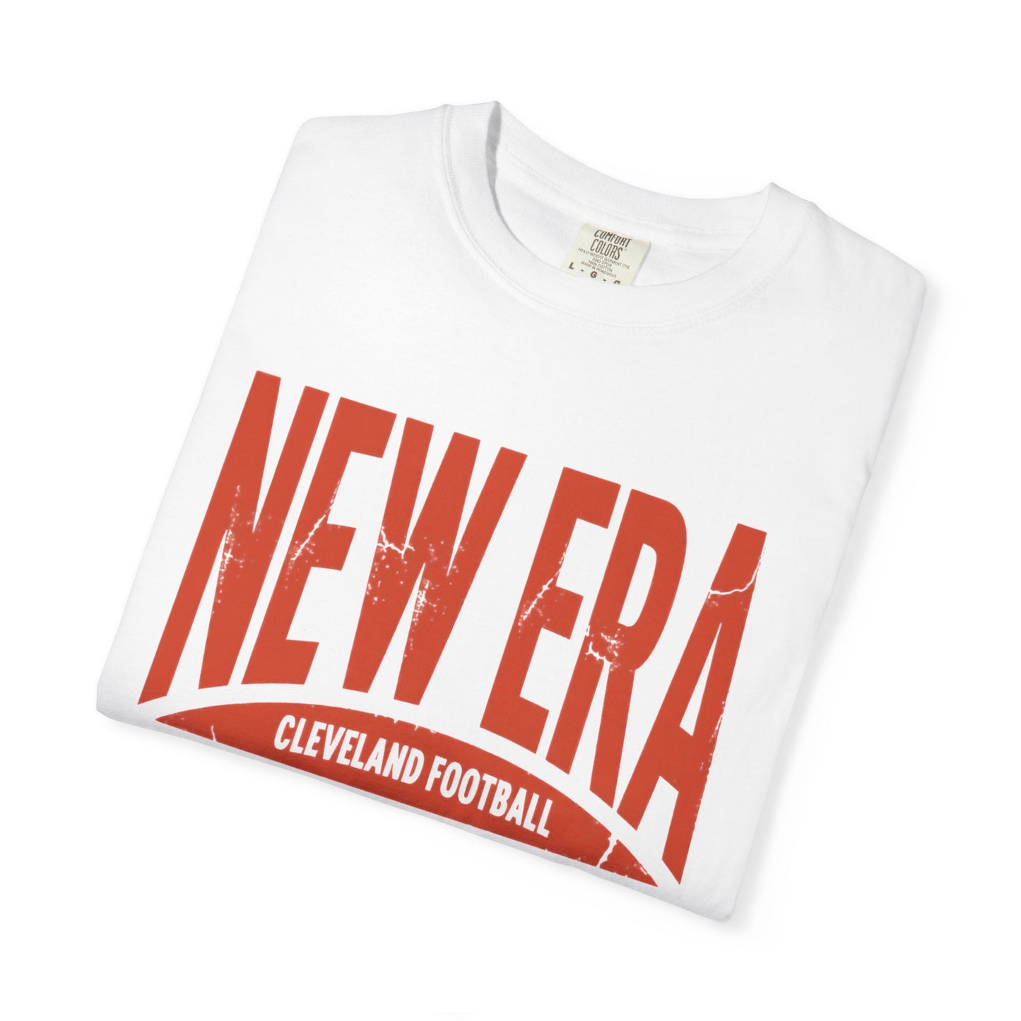 New Era Cleveland Football T-Shirt — Dawg Pound 2026 Fan Tee