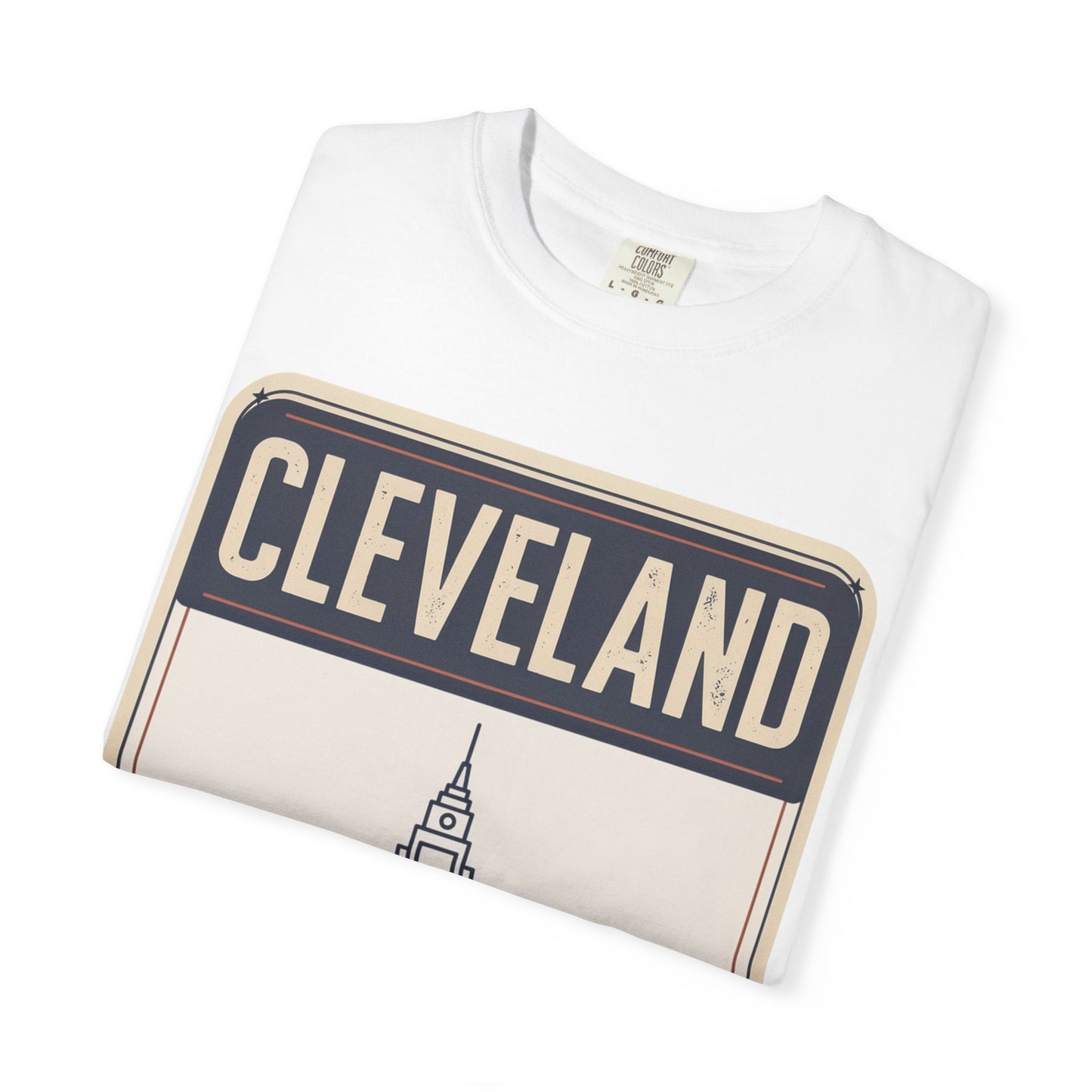Cleveland Always Home T-Shirt — Retro Skyline Heritage Tee