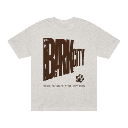 Bark City Tee — Dawg Pound Culture Paw Print Graphic