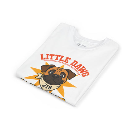 Little Dawg Youth Tee — Cleveland Kids Mascot Graphic Shirt