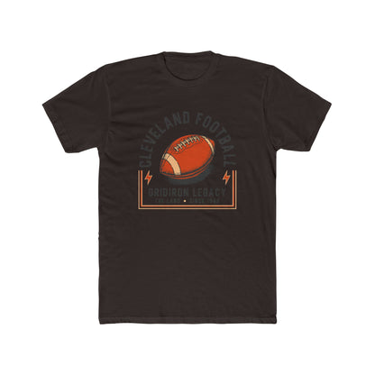 Cleveland Football Tee — "Gridiron Legacy" Retro Football Graphic Shirt