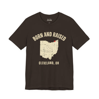 Born and Raised Ohio Tee