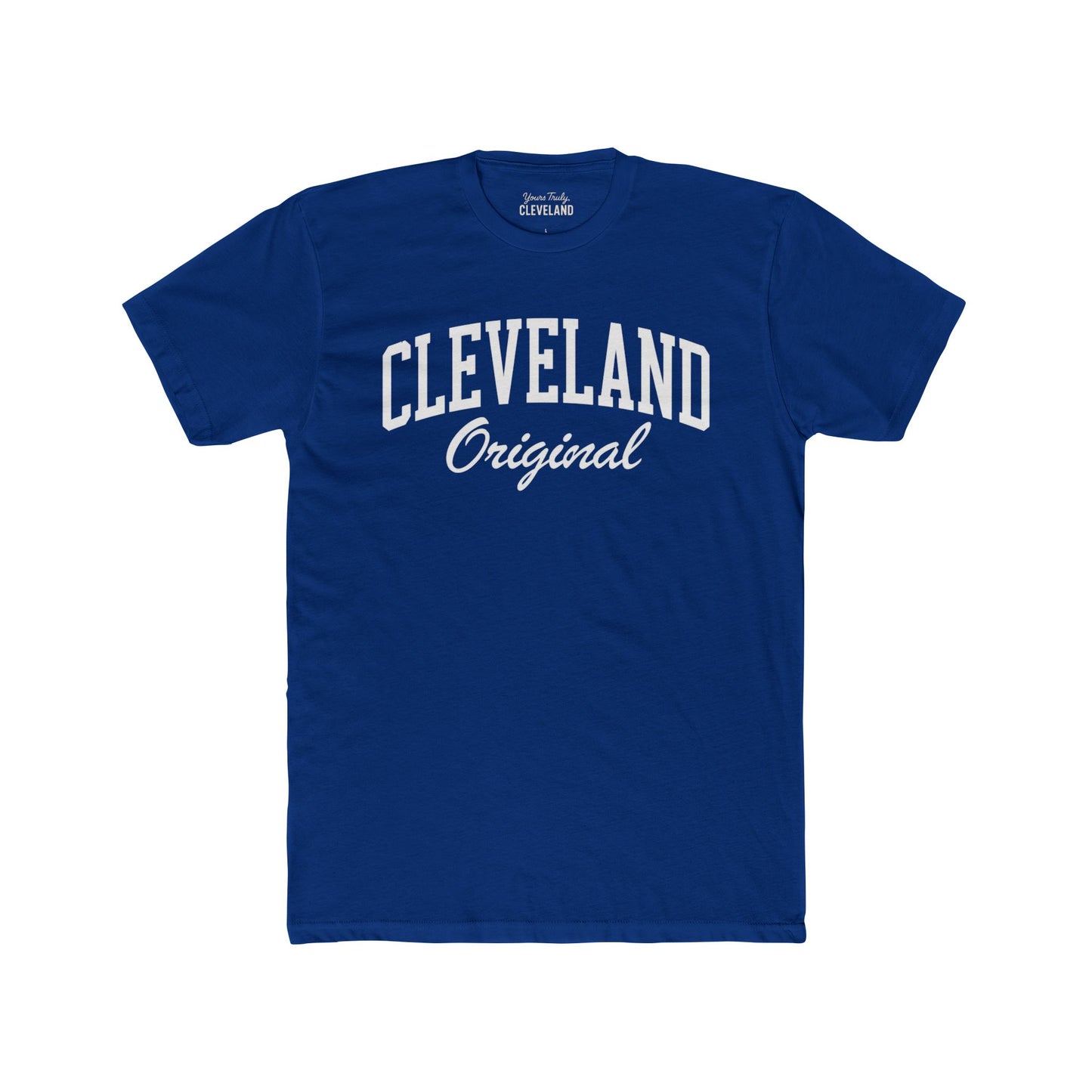 Cleveland Original T‑Shirt — Vintage Collegiate Crew Tee