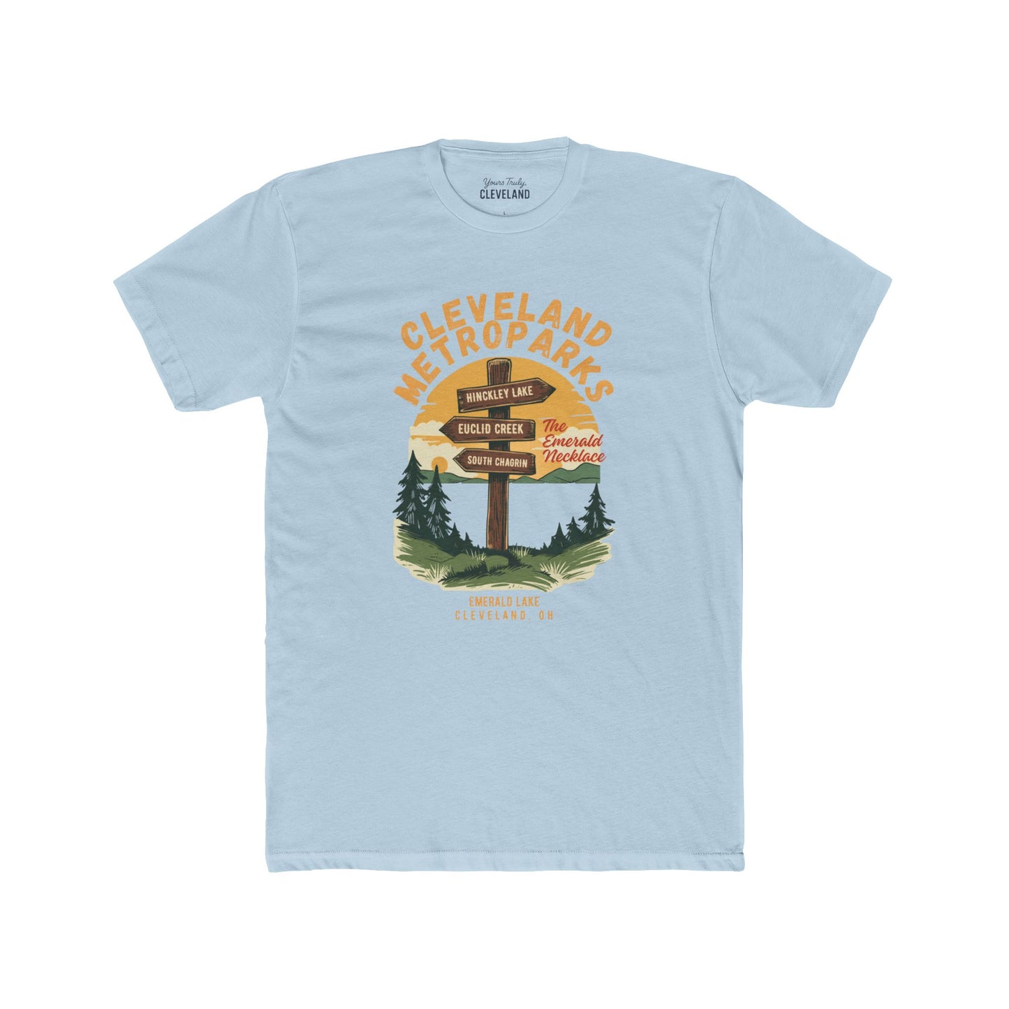 Cleveland Metroparks Tee — Trail Marker