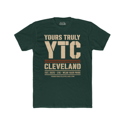 YTC Stencil Tee — Yours Truly Cleveland Spray Paint Graphic