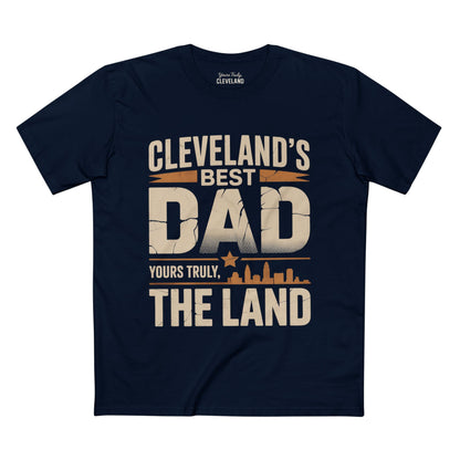 Cleveland's Best Dad T-Shirt — The Land Skyline Father’s Day Tee