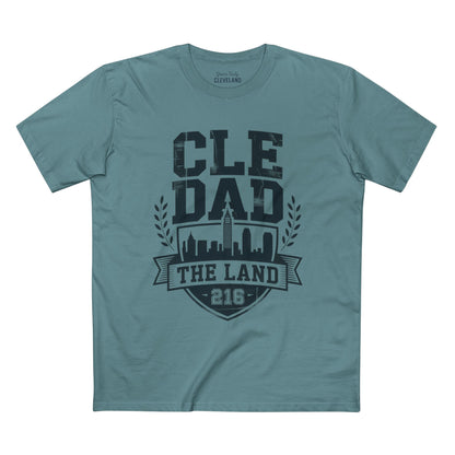 CLE Dad Tee — The Land 216 Cleveland Skyline Fathers Day Shirt