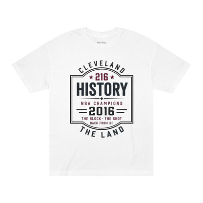 Cleveland 'The Land' 2016 NBA Champions History T‑Shirt