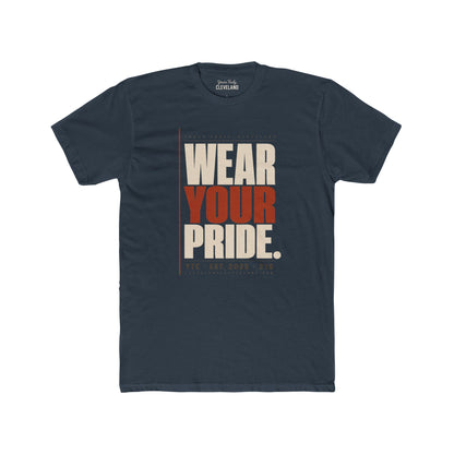 Wear Your Pride Tee — YTC Brutalist Cleveland Graphic Shirt