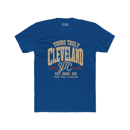 YTC Collegiate Tee — Yours Truly Cleveland Vintage Arch Graphic