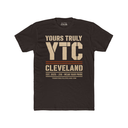 YTC Stencil Tee — Yours Truly Cleveland Spray Paint Graphic