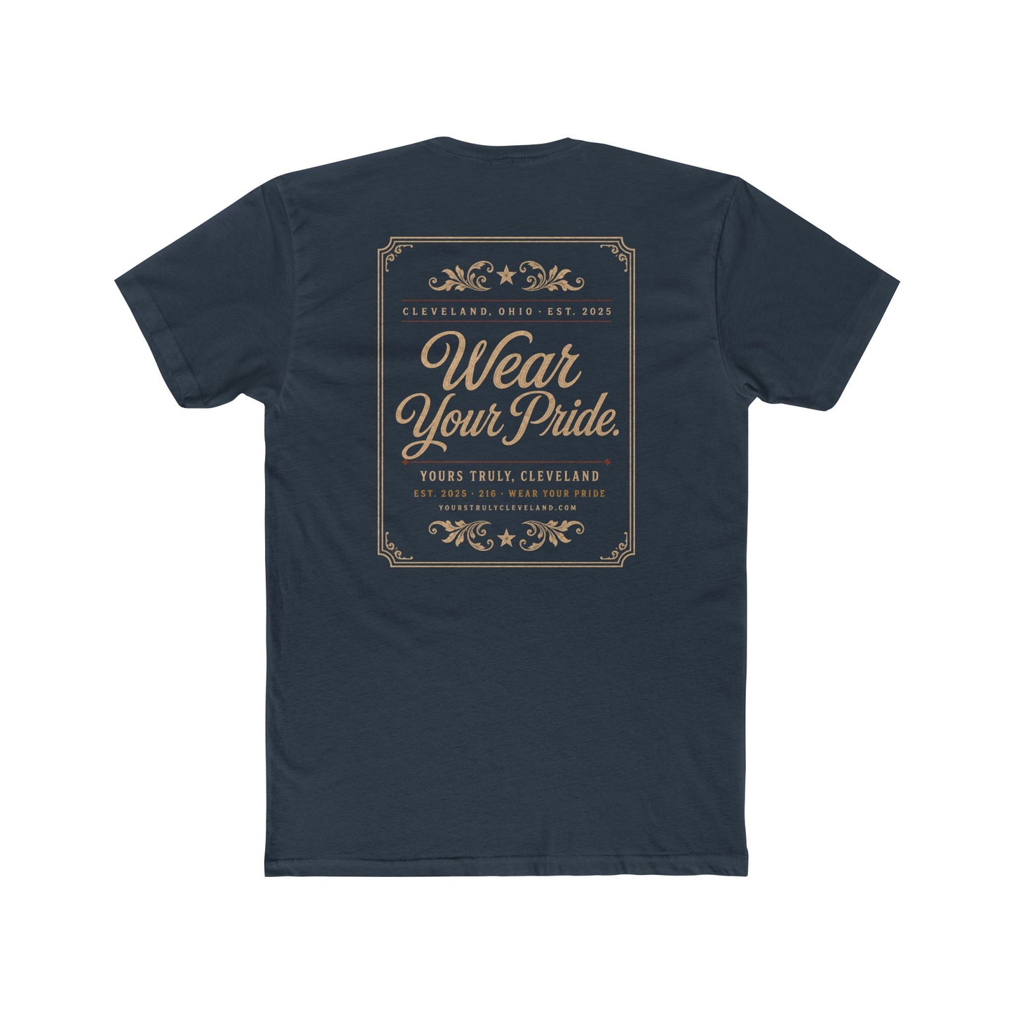 YTC Heritage Label Tee — Yours Truly Cleveland Ornate Graphic Shirt