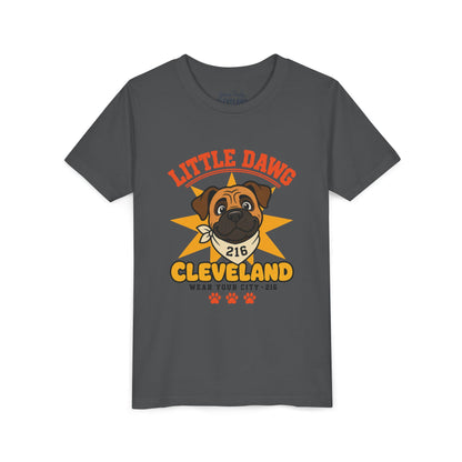 Little Dawg Youth Tee — Cleveland Kids Mascot Graphic Shirt