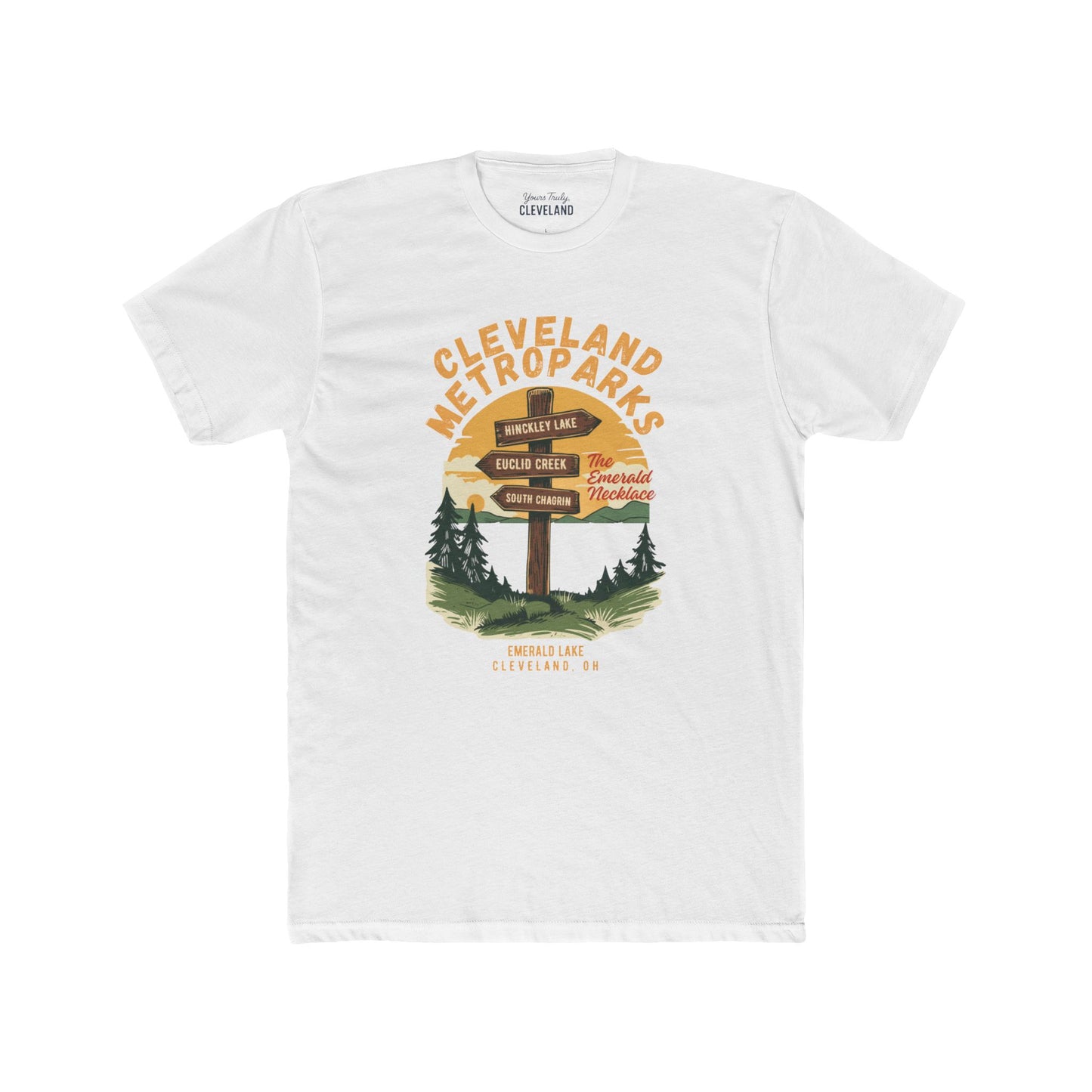 Cleveland Metroparks Tee — Trail Marker
