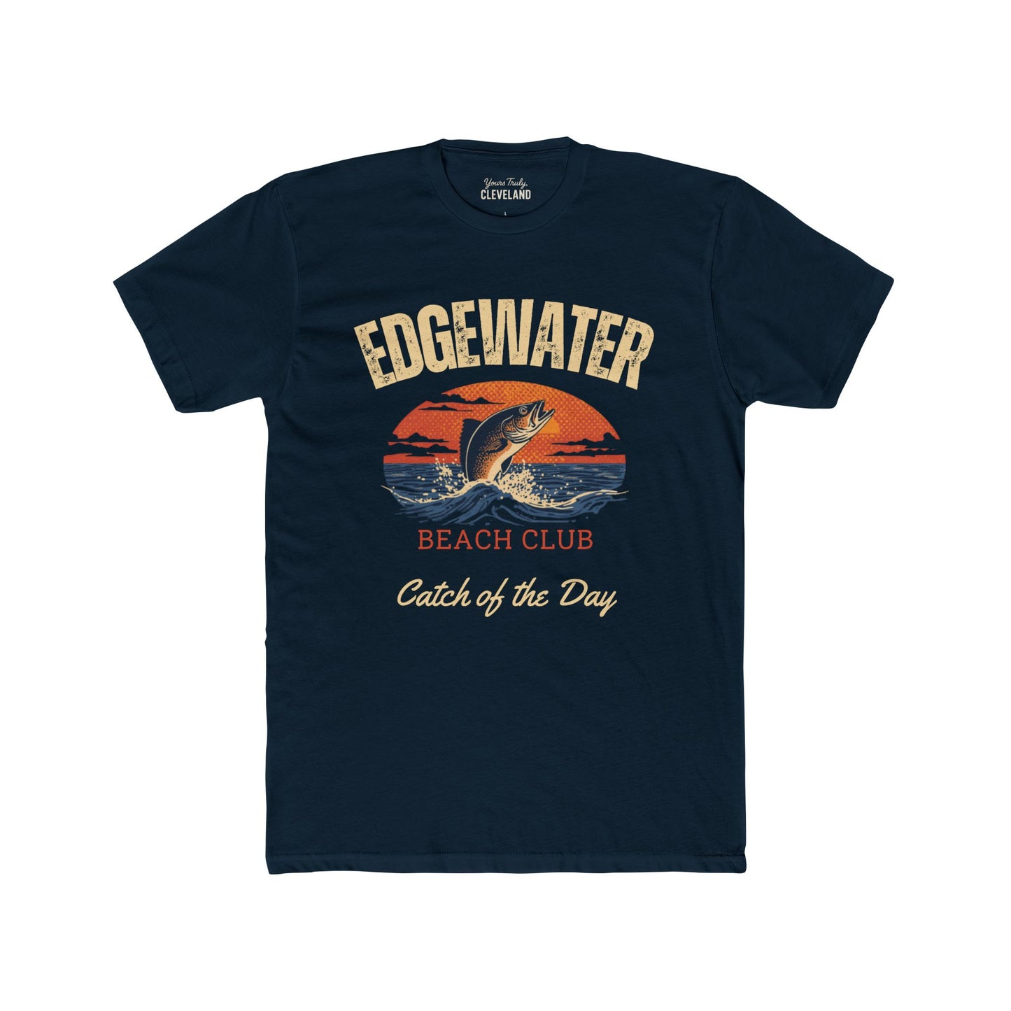 Edgewater Beach Club Tee — Catch of the Day