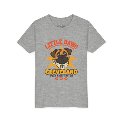 Little Dawg Youth Tee — Cleveland Kids Mascot Graphic Shirt