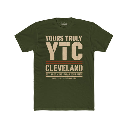 YTC Stencil Tee — Yours Truly Cleveland Spray Paint Graphic