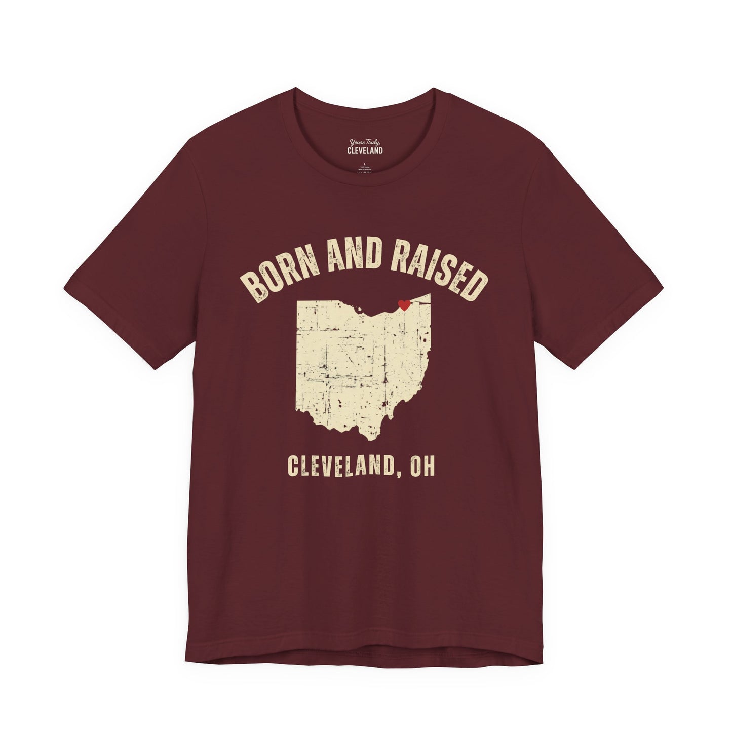 Born and Raised Ohio Tee