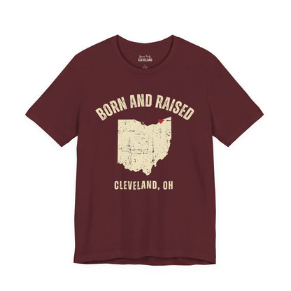 Born and Raised Ohio Tee