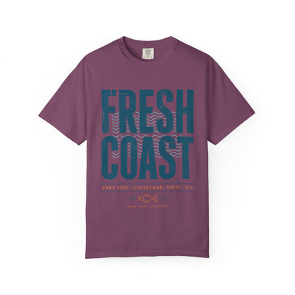 Fresh Coast Graphic T-Shirt — Cleveland Lake Erie Vintage Surf Tee