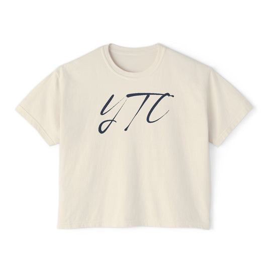 Women's Boxy YTC Script Tee