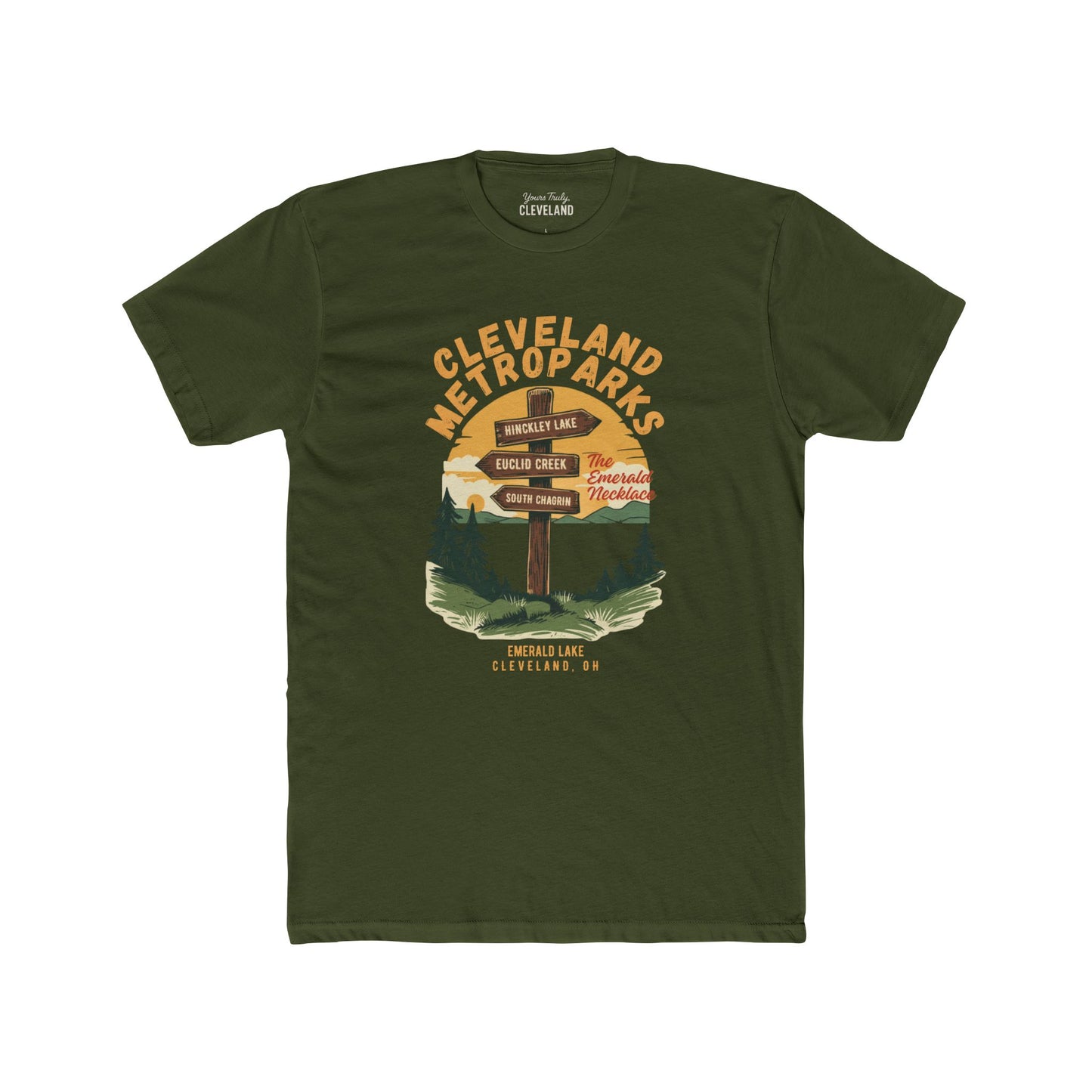 Cleveland Metroparks Tee — Trail Marker