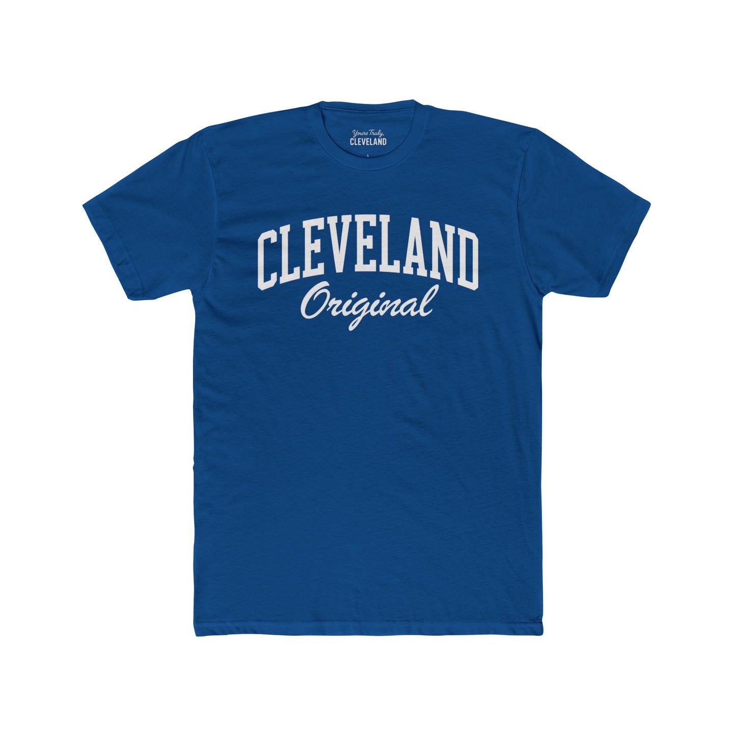 Cleveland Original T‑Shirt — Vintage Collegiate Crew Tee