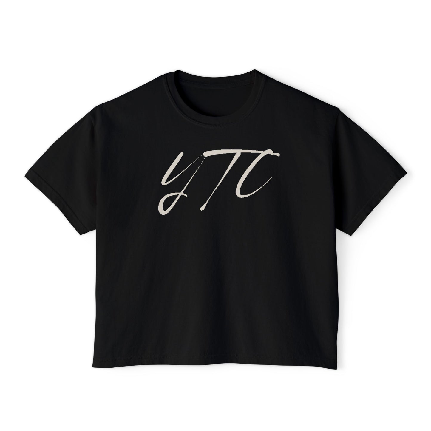 Women's Boxy YTC Script Tee