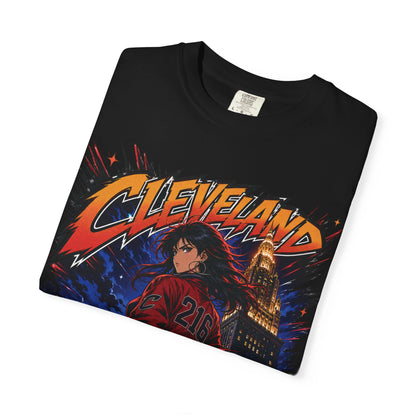 CLE: The Animation — Cleveland 216 Anime Graphic Tee