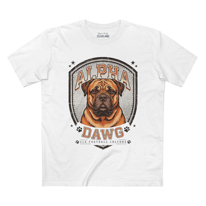 Alpha Dawg Tee — CLE Football Culture Bullmastiff Graphic Tee