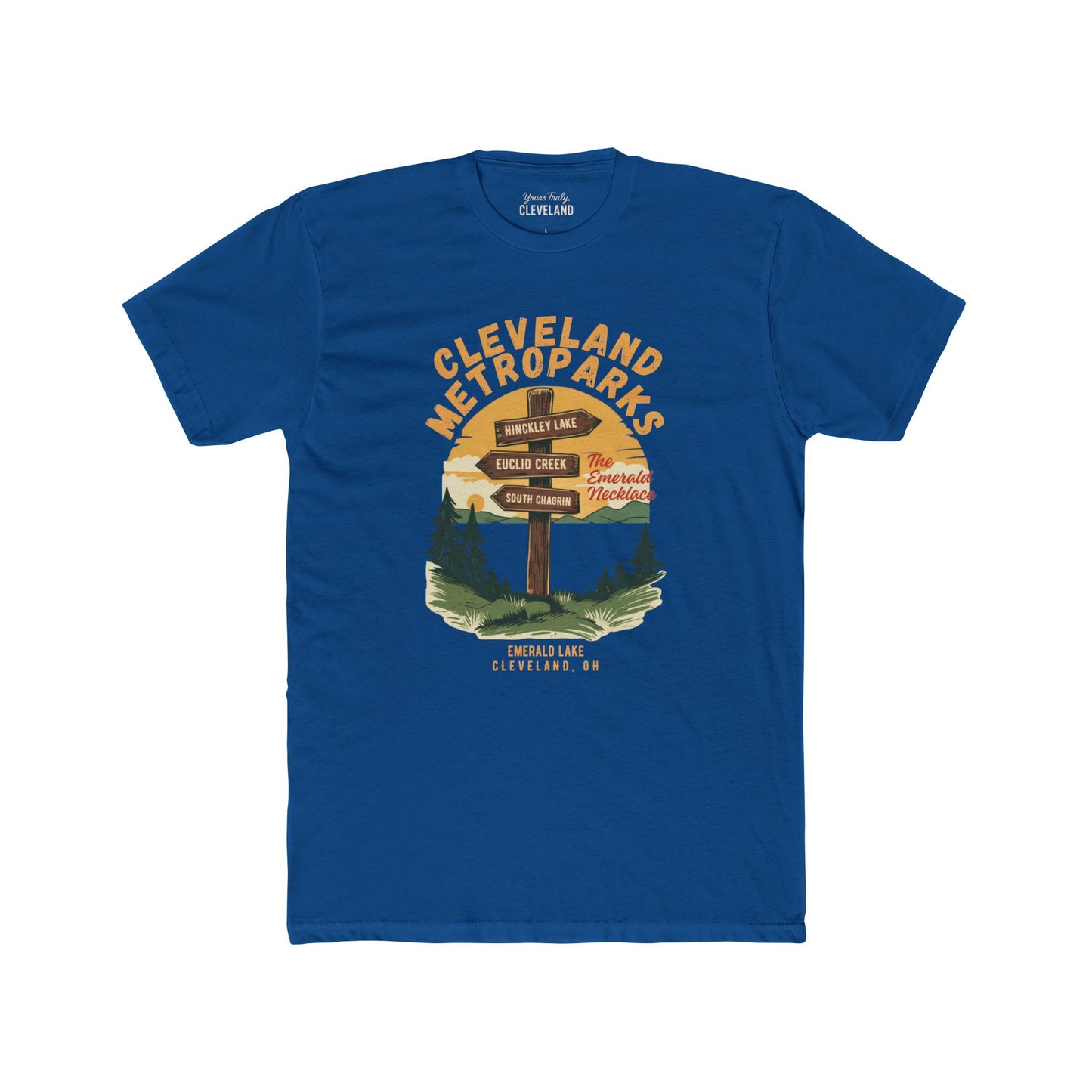 Cleveland Metroparks Tee — Trail Marker