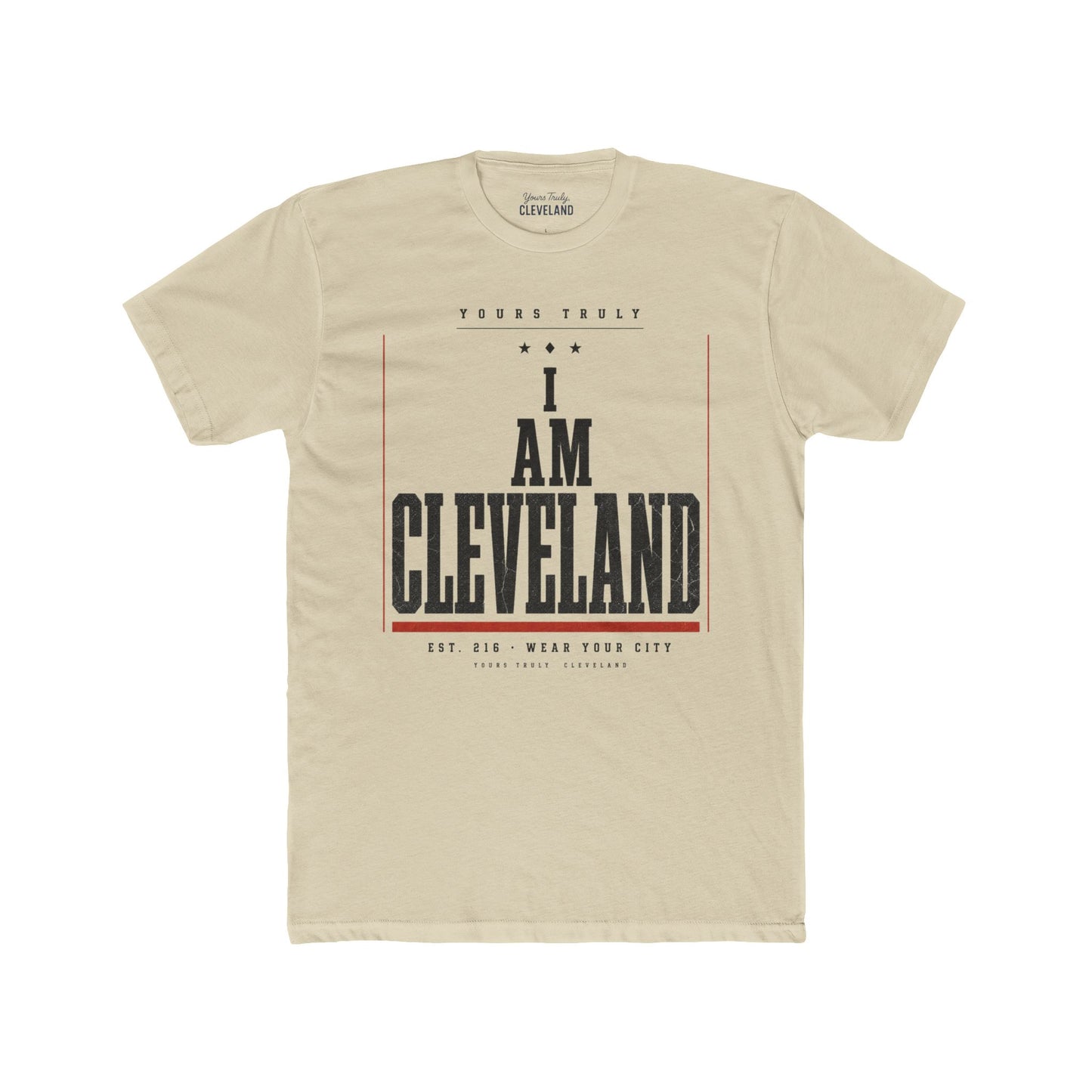I Am Cleveland Tee — Vintage Proclamation Graphic Shirt