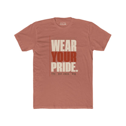 Wear Your Pride Tee — YTC Brutalist Cleveland Graphic Shirt