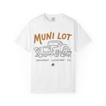 Muni Lot Lakefront Cleveland 216 T-Shirt