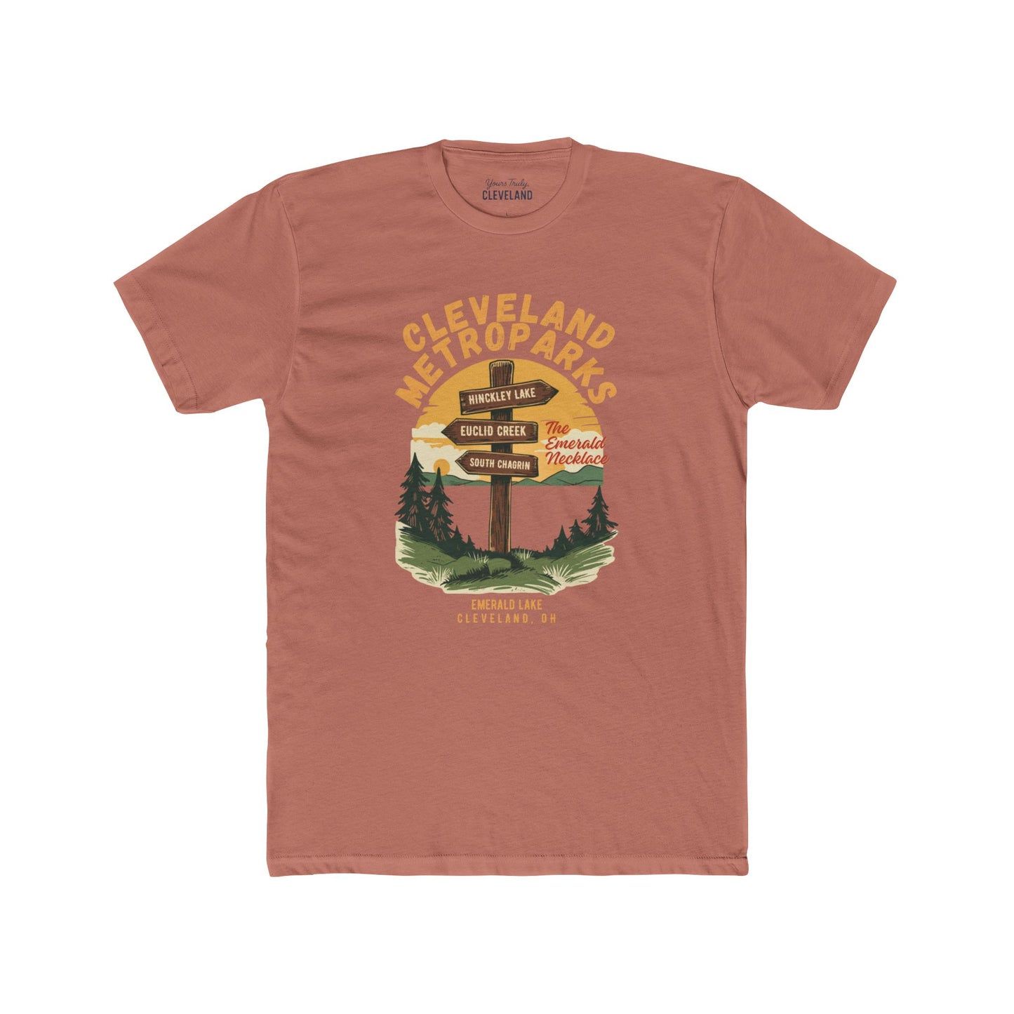 Cleveland Metroparks Tee — Trail Marker