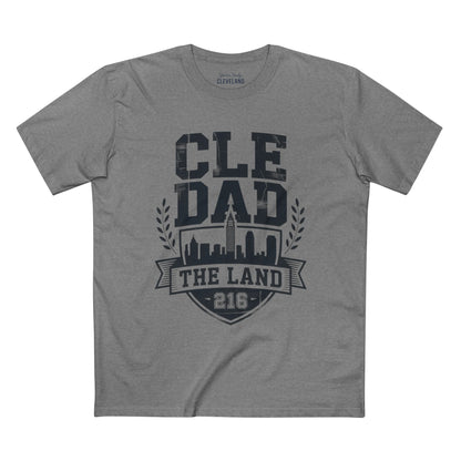 CLE Dad Tee — The Land 216 Cleveland Skyline Fathers Day Shirt
