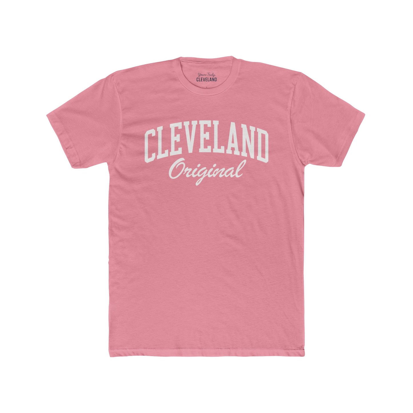 Cleveland Original T‑Shirt — Vintage Collegiate Crew Tee