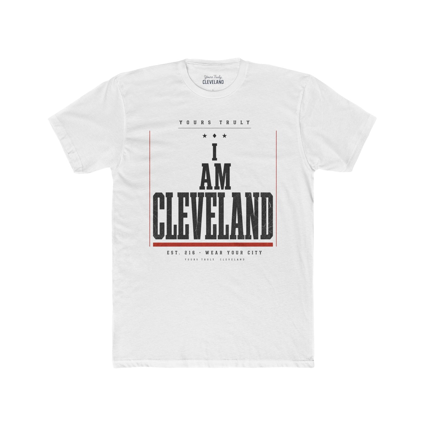 I Am Cleveland Tee — Vintage Proclamation Graphic Shirt