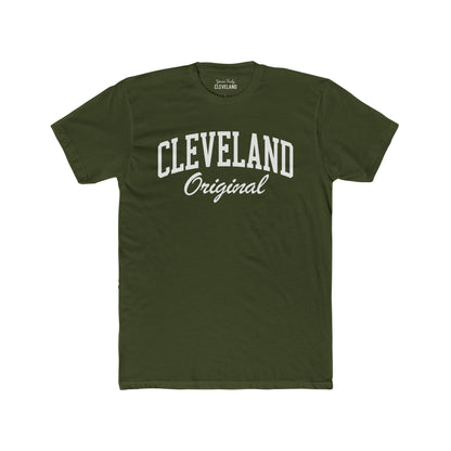 Cleveland Original T‑Shirt — Vintage Collegiate Crew Tee