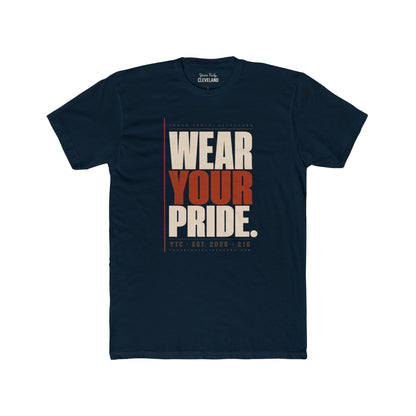 Wear Your Pride Tee — YTC Brutalist Cleveland Graphic Shirt