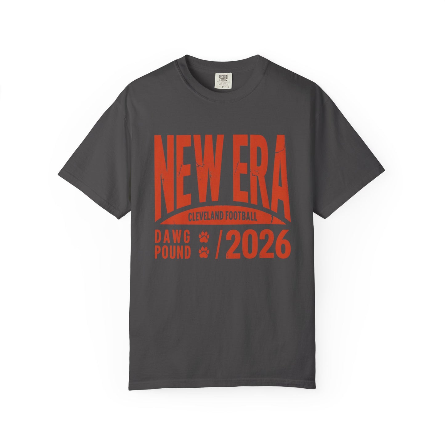 New Era Cleveland Football T-Shirt — Dawg Pound 2026 Fan Tee
