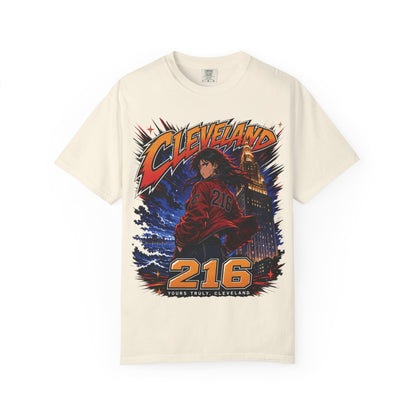 CLE: The Animation — Cleveland 216 Anime Graphic Tee