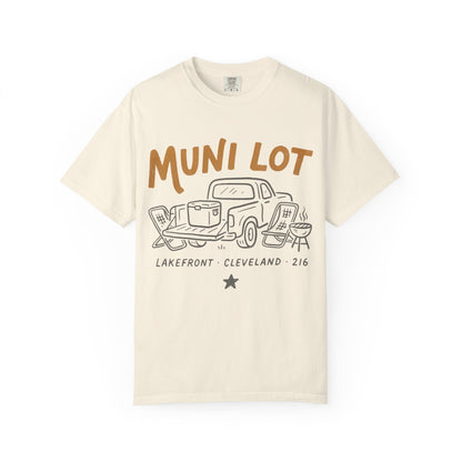 Muni Lot Lakefront Cleveland 216 T-Shirt