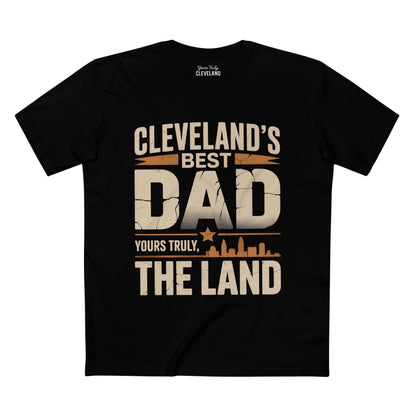 Cleveland's Best Dad T-Shirt — The Land Skyline Father’s Day Tee