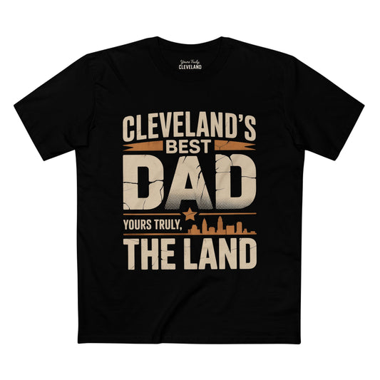 Cleveland's Best Dad T-Shirt — The Land Skyline Father’s Day Tee
