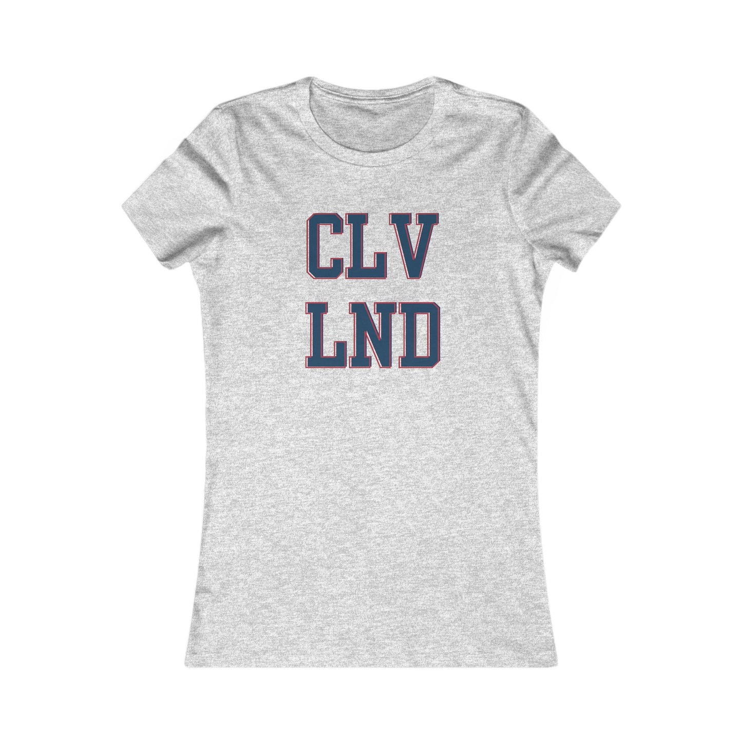 Cleveland CLV LND Women's Tee – Vintage Collegiate City Pride Shirt