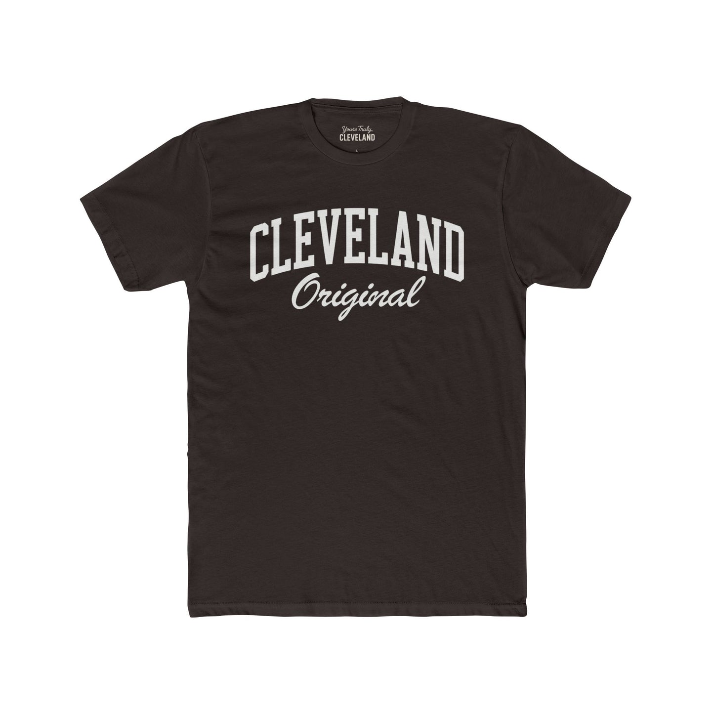 Cleveland Original T‑Shirt — Vintage Collegiate Crew Tee