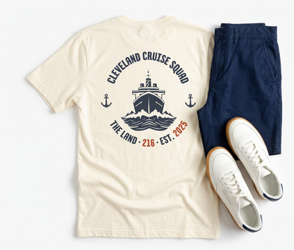 Cleveland Cruise Squad T-Shirt — The Land 216 Boat Graphic Tee