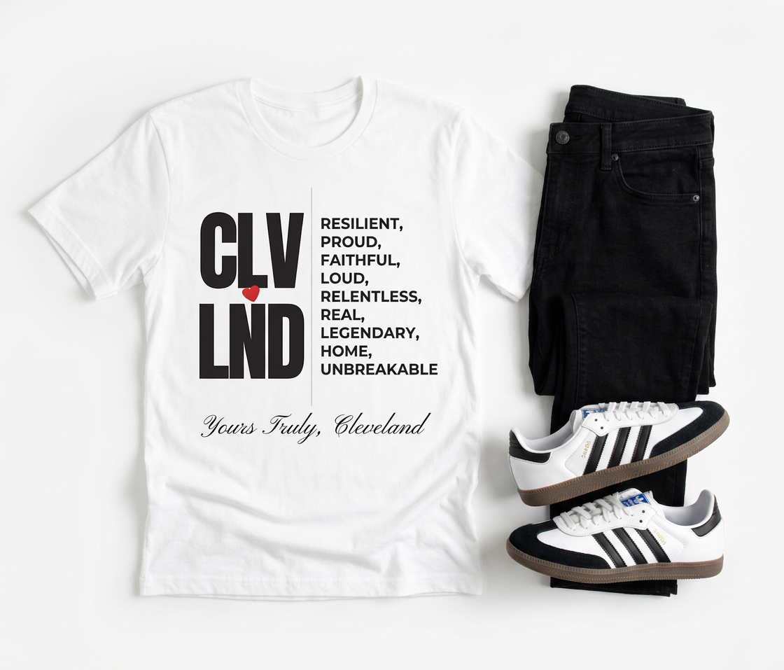 CLV LND Heart Tee
