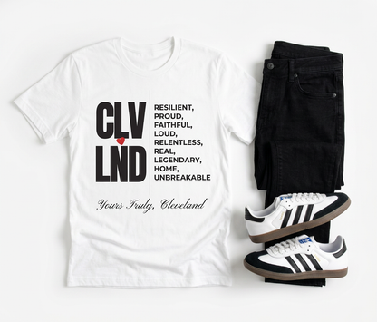 CLV LND Heart Tee